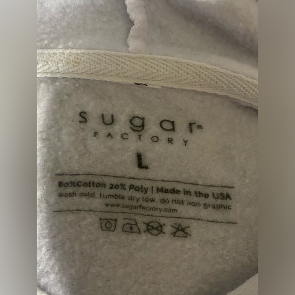 Sugar Factory Hoodie Size Large - Picture 2 of 3